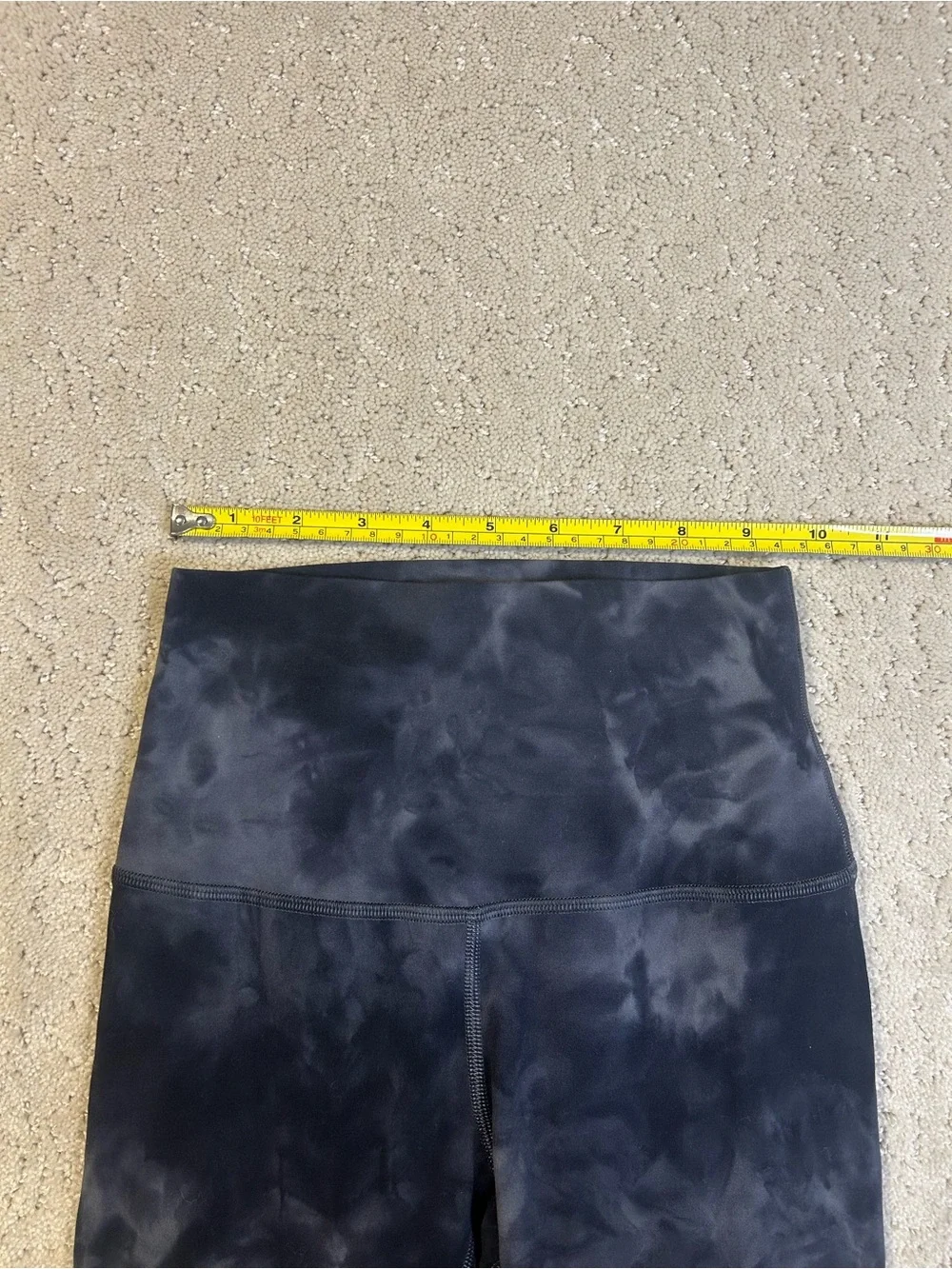 Lululemon Align High-Rise Pant 25 Black Diamond Dye Size 2